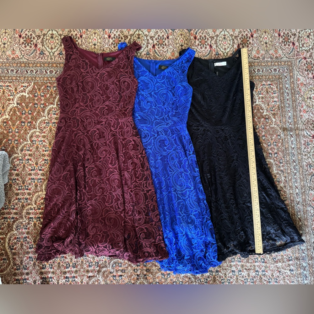 Dressy Star Lace Dress Size Small Bundle Of 3 - Picture 2 of 16